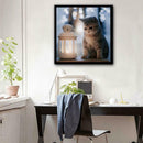 5D DIY Full Drill Diamond Painting Cat Cross Stitch Embroidery Mosaic Kit