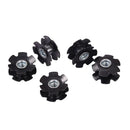 5pcs Bicyle Carbon Fiber Sunflower Core Front Fork Screw Bowl Sets for MTB
