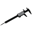 150 mm Carbon Fiber Composite 6 inch Digital Caliper Vernier Black Color