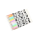 12 color/set Milky Cow Gel Pens Multi Color Pens 0.38 mm Super hot B7S3