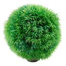 Fish Tank Green Plastic Artificial Grass Ball Plant 5.1" Height