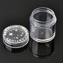 10x Plastic  Clear Empty Nail Art Storage Box Rhinestone Bead Container Great MO