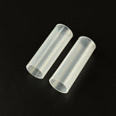 For Flashlight Torch Lamp Light White 6 cm 2 Pcs Plastic 18650 Battery T 3C