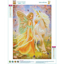 5D Diamond Girl Animal Painting DIY Embroidery Cross Stitch Home Art Decor