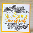 Words You are my sunshine metal Cutting Dies Stencils For Card Craft DecorE-ME