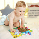 Cartoon Baby Cloth Book Colorful Early Learning Montessori Quiet Books