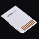 Dual slot Micro SD SDHC TF to MS Memory Stick Adapter For U0Q0 Converter CR V0B5