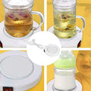 220V Electric Powered Cup Warmer Heater Coaster Pad Coffee Mug Tea Milk Coa M5R9