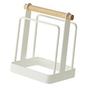 Chopping Board Rack Holder 2 Compartments Kitchen Utensil Tools Accessories