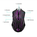 USB Optical Mouse (with Cable) | High Precision | Quick Reaction |  | 6 Buttons