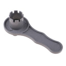 Portable Black PVC Kayak Dinghy Safety Air Valve Wrench 6 Section Spanner