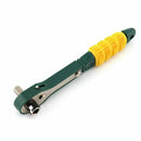 Mini 1/4 Head Screwdriver Pole 6.35mm Inner Hexagon Ratchet Socket Wrench w