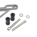 Gray Motorcycle Front Brake Caliper Guard Cover Protector, CNC Aluminum, with