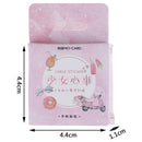 46pcs/set Girls Pink Diary Planner Stickers Scrapbooking School Office Suppl!o