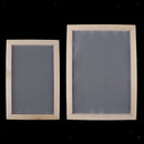 2Pcs Paper Making Mould Frame Screen Simple Handmade Kid DIY Paper Tools