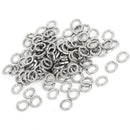 M6 304 Stainless Steel Split Lock Spring Washers Screw Gasket 100pcs C9I7