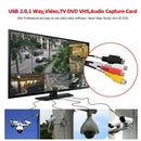 USB 2.0 Easycap Capture 1 Way Video TV DVD VHS Audio Capture Adapter Card