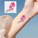 66 PACK Flower Butterfly Temporary Tattoo Arm Leg Body Art Waterproof Stickers
