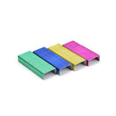 1Pack 12mm Creative Colorful Stainless Steel Staples Office Binding Supplie BX