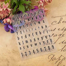 Silicone Transparent Seals Clear Stamps for DIY Letter Scrapbooking Photo