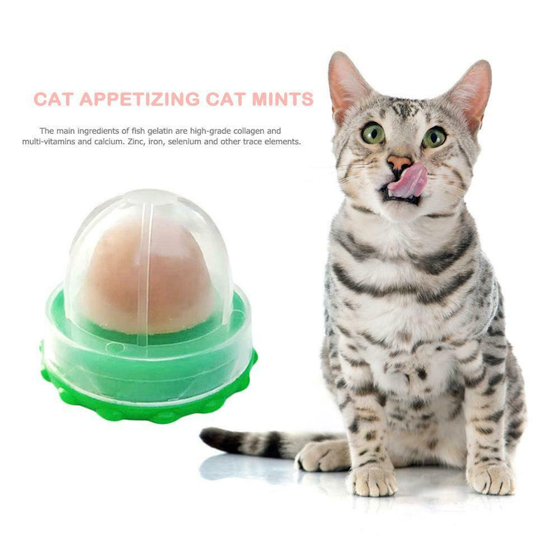 Cat Catnip Licking Candy for Kitten Increase Drinking Energy Ball Snack AU