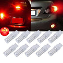 7443, 992, T20 Led Bulbs Red 900 Lumens Super Bright Turn Signals Light Bra