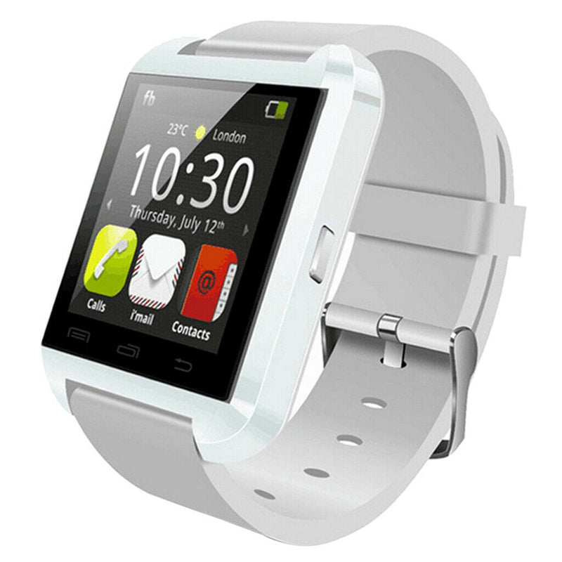 Smart Watch Band Sport Activity Fitness Sleep Monitor For Kids Adults White