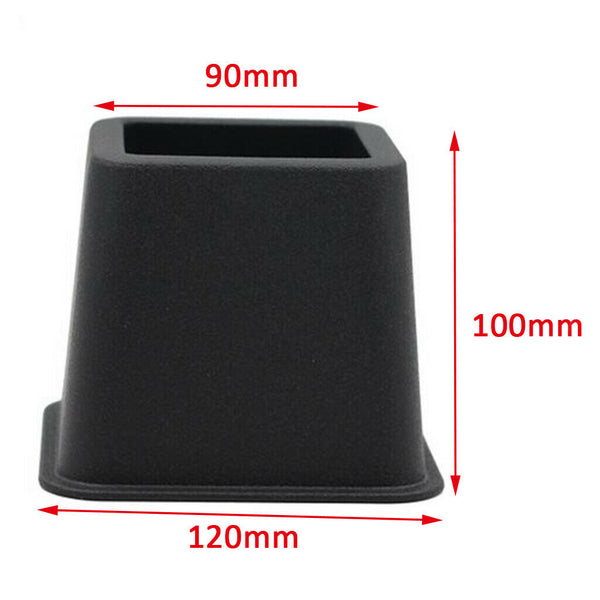 4-pack Furniture Risers Adjustable Bed Lifter Sofa Chair Riser Height 100mm