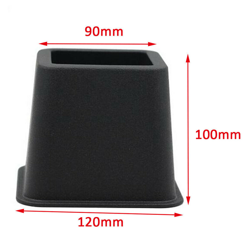 4-pack Furniture Risers Adjustable Bed Lifter Sofa Chair Riser Height 100mm