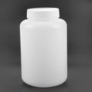2000ml White Plastic Graduated Laboratory Chemical Capacity Storage Bottle