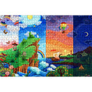 1000pcs DIY Mountains Rivers Puzzle Educational Learning Assembling Jigsaw