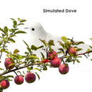 12pcs Artificial Foam Feather Simulated Pigeon DIY Craft Wedding Home Decor