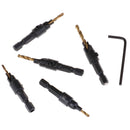 1 Set hss countersink drill bit set reamer drill woodworking chamfer 5-12mm  Z