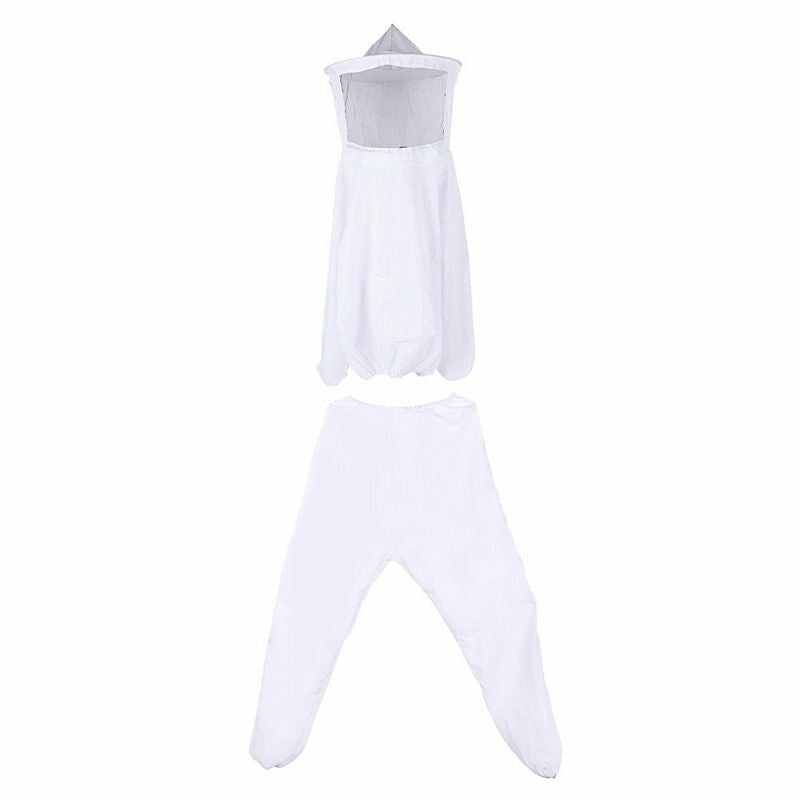 White Top + Pants Chemical Fiber Beekeeping Jacket Durable Well GKK