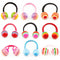 Striped Ball Elastic Rope  Hair Ties Ponytail Holder Head Band Hairbands  OZ