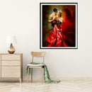 5D DIY Full Drill Diamond Painting Dancing Lovers Cross Stitch Embroidery