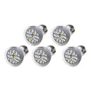 Set of 5 E27 10W Full Spectrum LED Growing Light Bulb Lamp For Flower Indoor