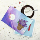 6pcs 5D DIY Special-shaped Diamond Painting Birthday Greeting Cards Gift