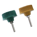 2PCS 50mm Rubber Polishing Deburring Brush Wheels, can Attach to Your Favorite