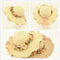 Women Ladies Summer Sun Beach Hat Outdoor Sun Hat with Flowers Elegant 2017 lj