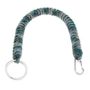5Pcs Paracord Keychain Carabiner Hook Braiding Lanyard Utility Survival Kit