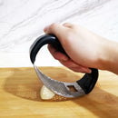 Stainless Steel Garlic Press Chopper Grinding Multi-function Bottle Opener