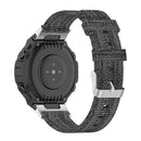Nylon Canvas Replacement Wrist Strap for Huami Amazfit T-Rex A1918 (Grey) A