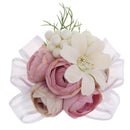 Wedding Flower DIY Bride Bridesmaid Corsage Wrist Flower Groom Boutonniere