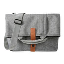 Men Bag Casual Grey Lightweight Oxford for iPad Tablet Crossbody Bag Male S