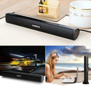 Portable 3W USB Home Theater Soundbar Stereo Speakers TV Computer Desktop La A