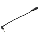 Headset Adapter 3.5mm to 2.5mm Audio Adapter and Converter (Black) - 2.5MM