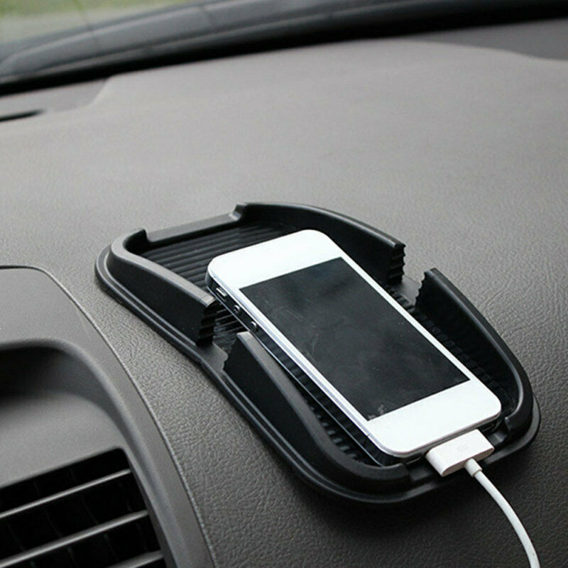 Black Mobile Phone Anti-skid Car Bracket Car Dashboard Holder Phone Mat Bracket