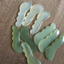 Natural Jade Stone Guasha Massage Tool SPA  Massager Scraping Body BeautySEAU