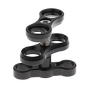 Underwater Ball Clamp Easy Releasing Mounting and Moving Around Clamp for Scuba